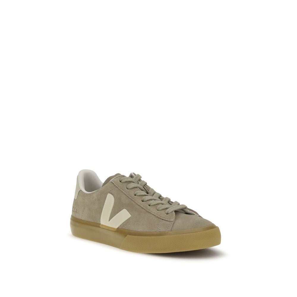 Veja Beige Calf Leather Bos Taurus Sneakers - Luxe Nova