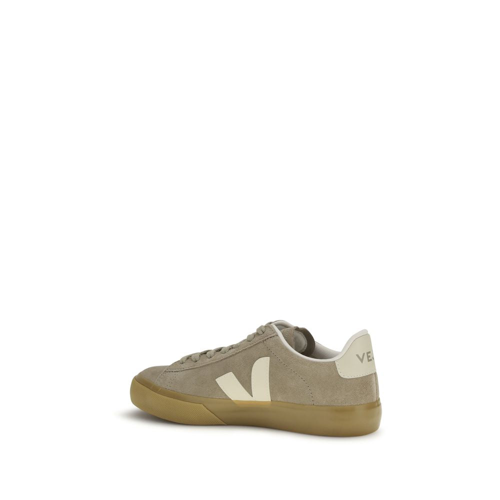 Veja Beige Calf Leather Bos Taurus Sneakers - Luxe Nova