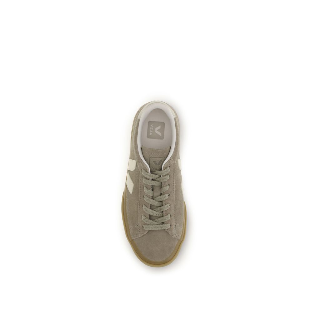 Veja Beige Calf Leather Bos Taurus Sneakers - Luxe Nova