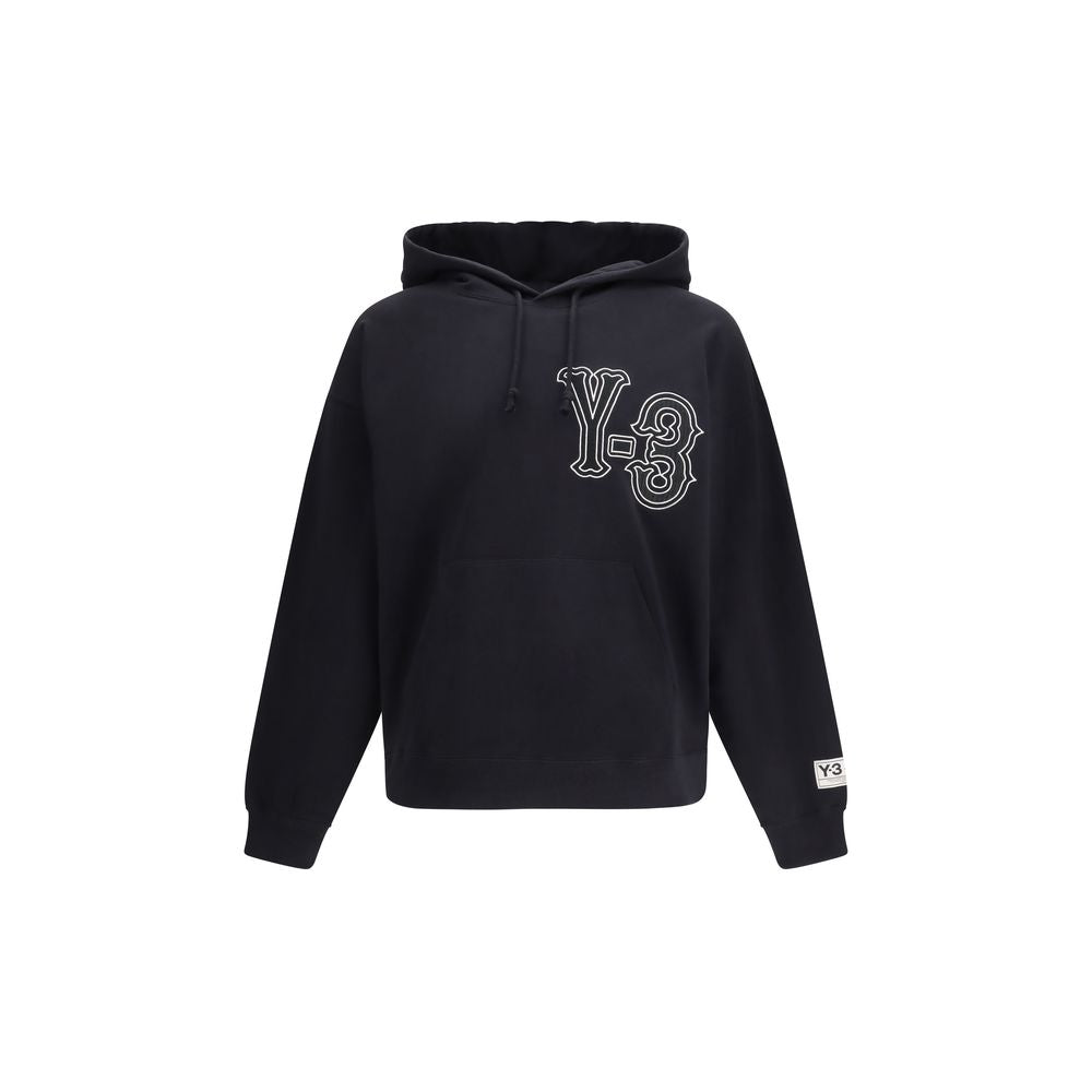 Y-3 Black Cotton Sweatshirt - Luxe Nova