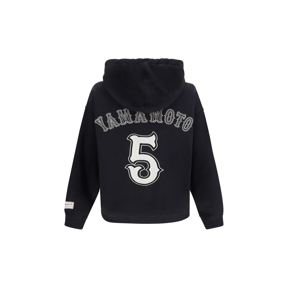Y-3 Black Cotton Sweatshirt - Luxe Nova