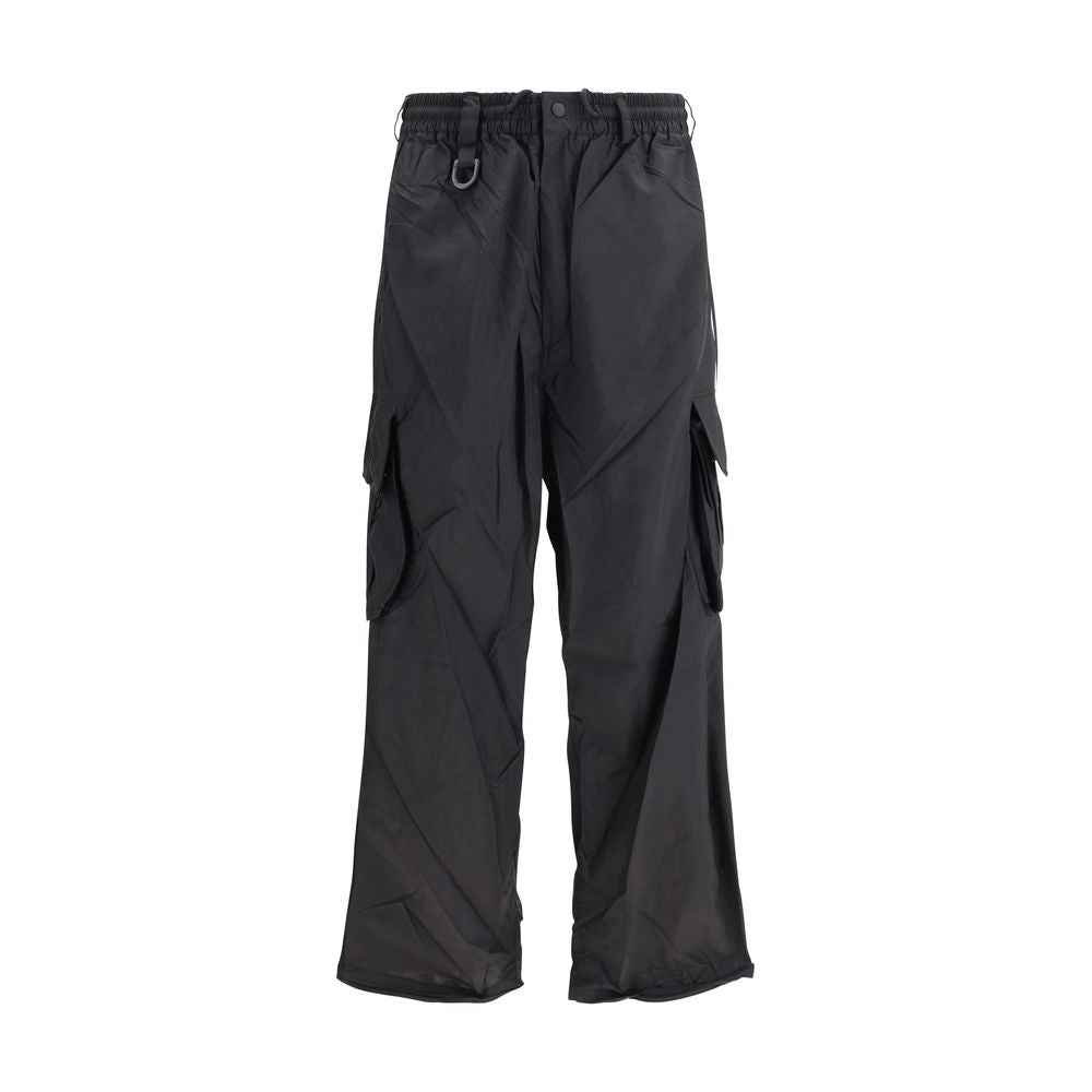 Y-3 Black Polyamide Cargo Pants - Luxe Nova