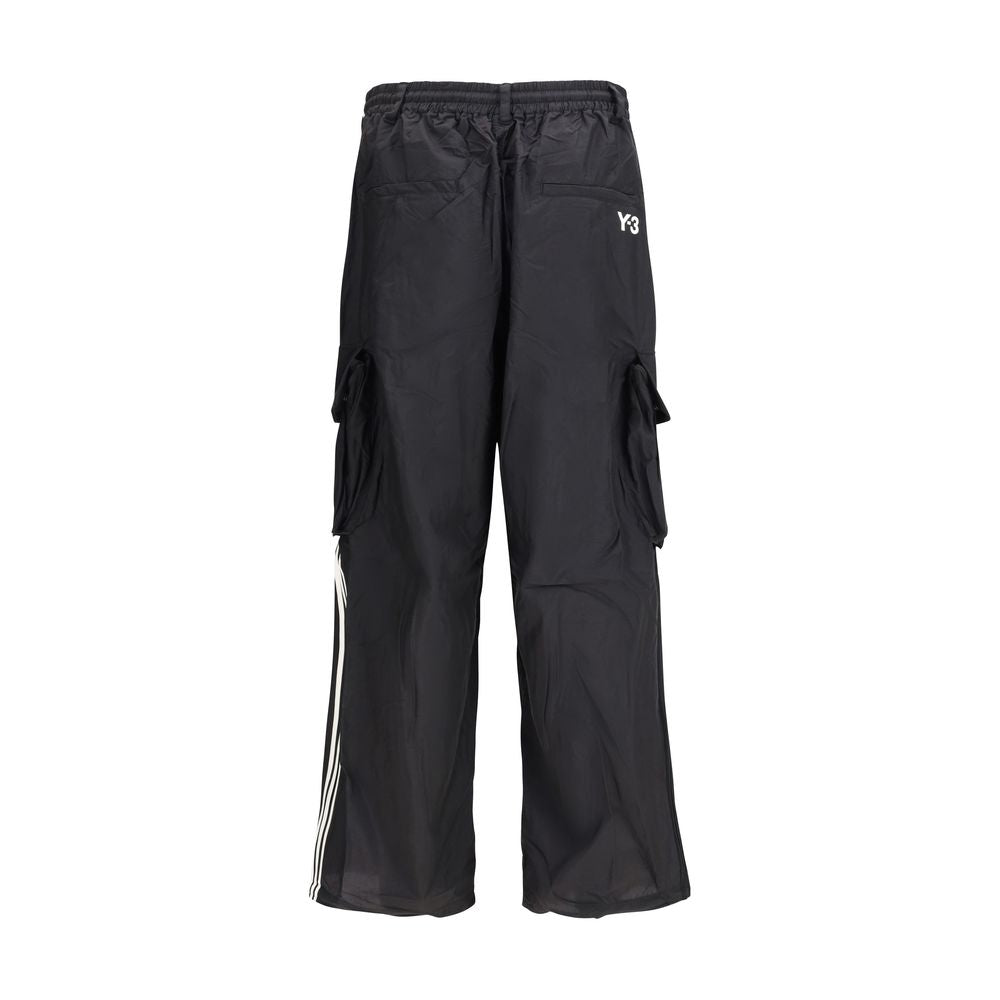 Y-3 Black Polyamide Cargo Pants - Luxe Nova