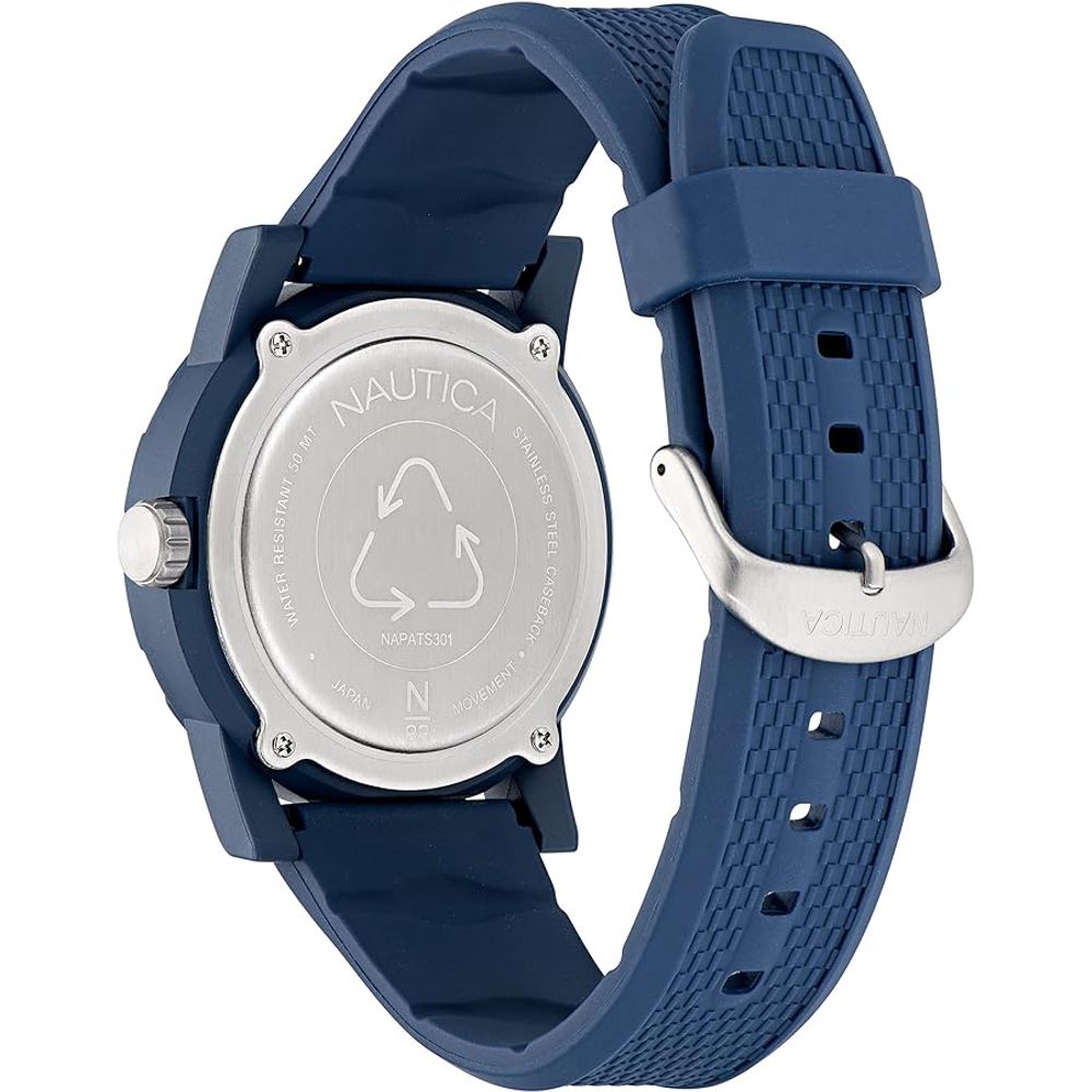 NAUTICA Blue Synthetic Sport Watch - Luxe Nova