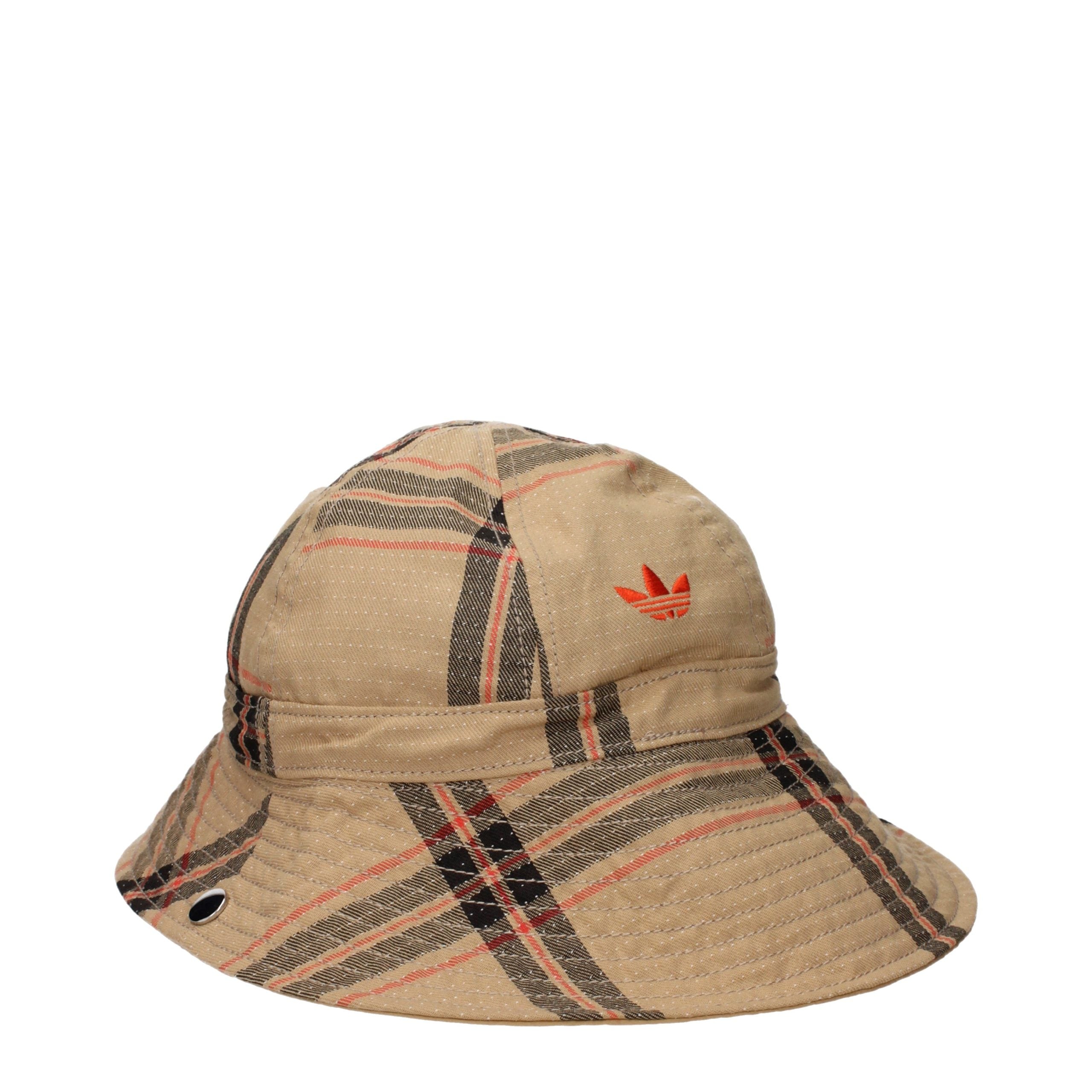 Adidas Beige Fabric Bucket Hat - Luxe Nova