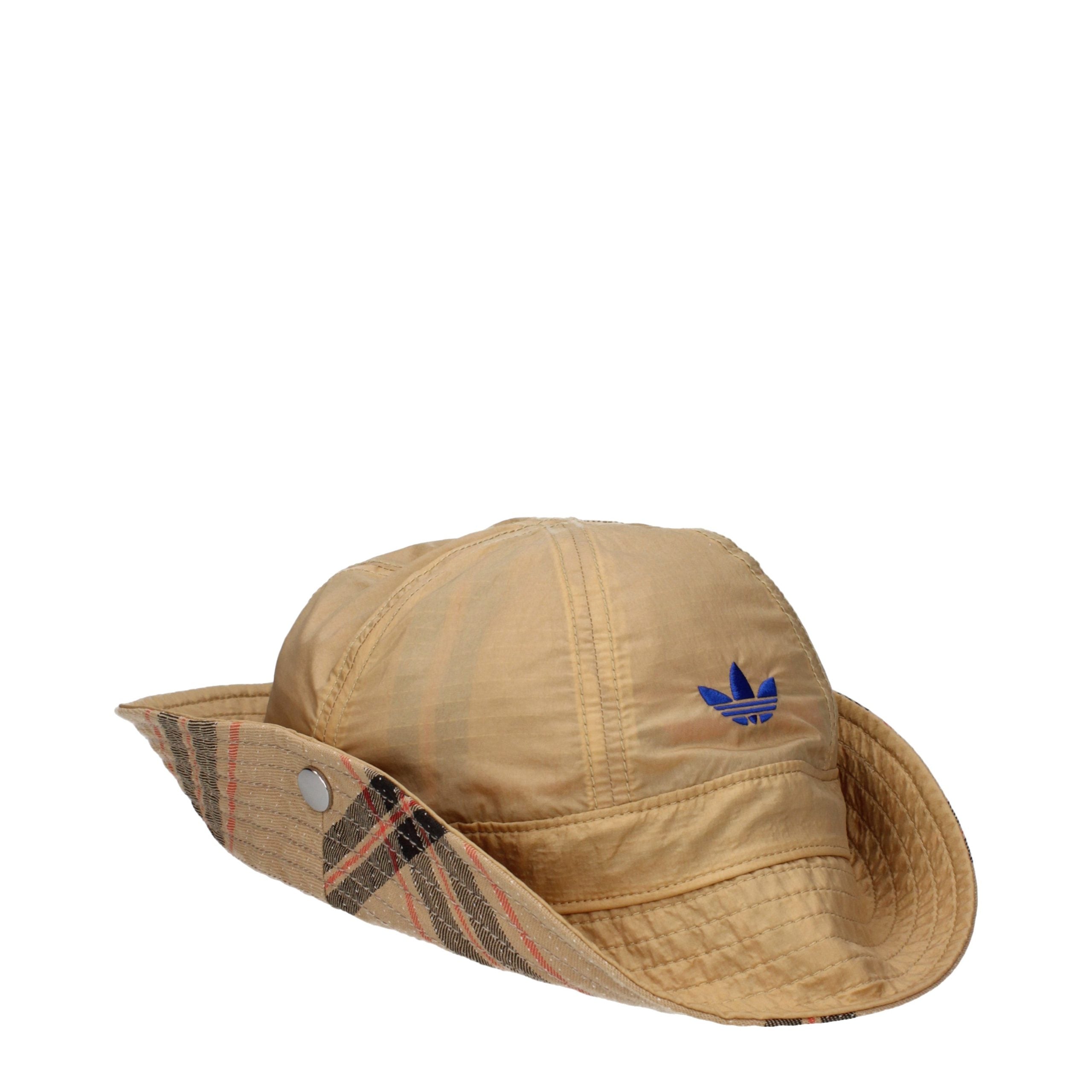 Adidas Beige Fabric Bucket Hat - Luxe Nova