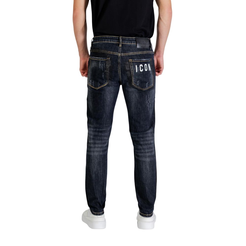 Icon Blue Cotton Skinny Jeans - Luxe Nova