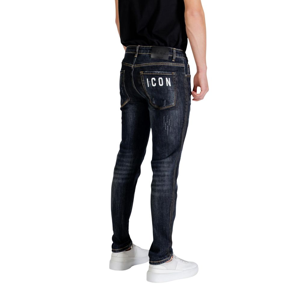 Icon Blue Cotton Skinny Jeans - Luxe Nova