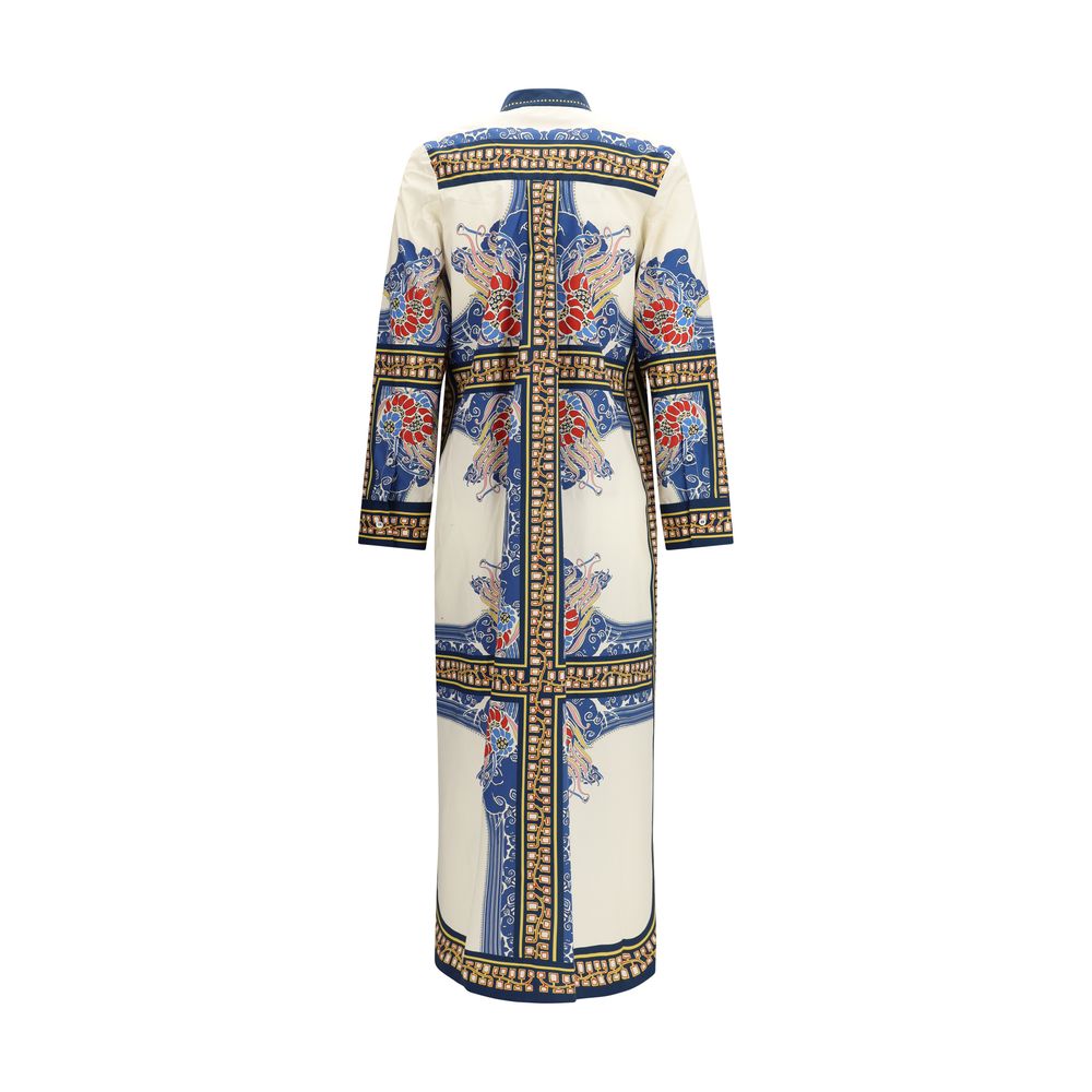 La Double J Multicolor Cotton Casual Dress - Luxe Nova
