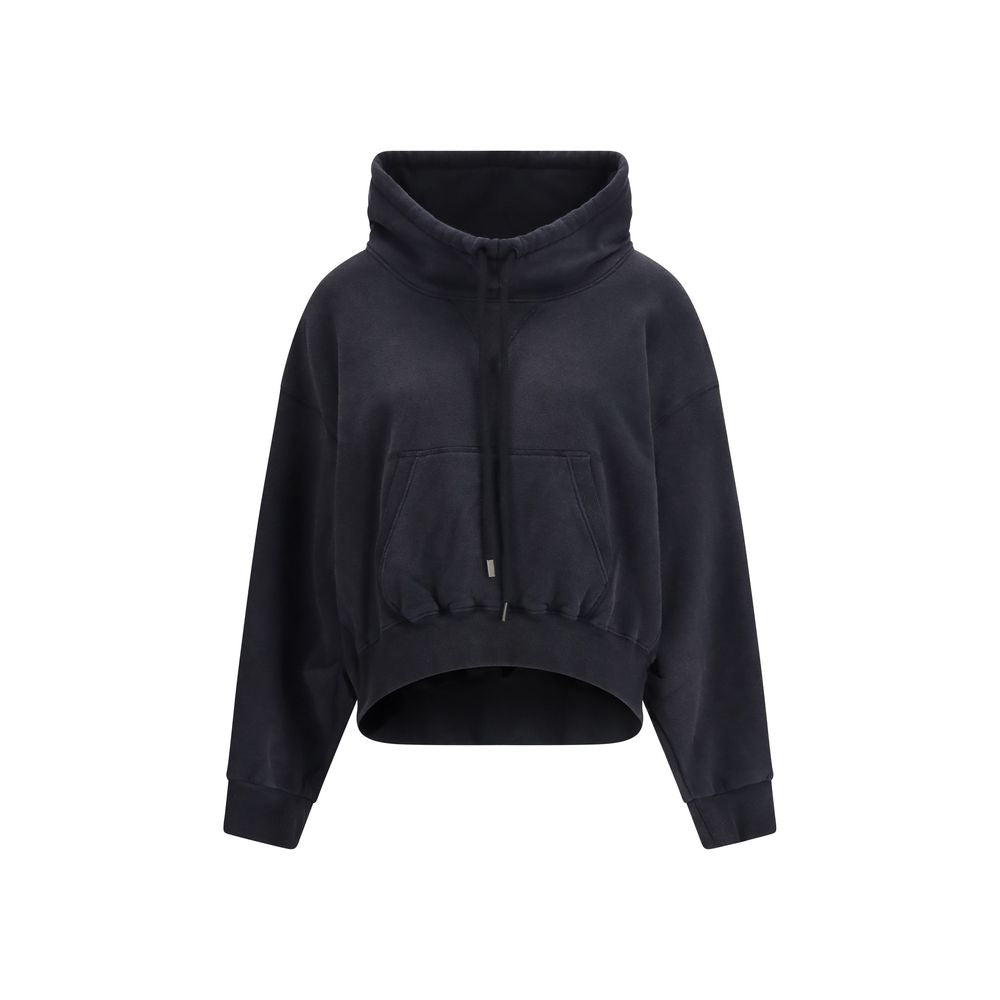 R13 Black Cotton Sweatshirt - Luxe Nova