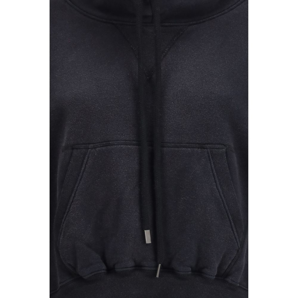 R13 Black Cotton Sweatshirt - Luxe Nova