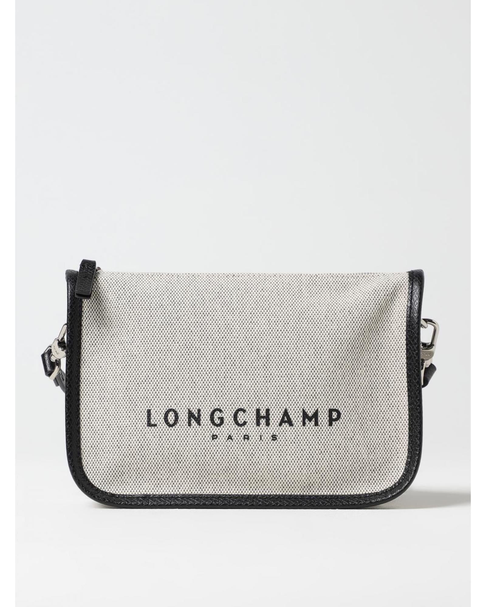 Longchamp Gray Cotton Crossbody Bag - Luxe Nova
