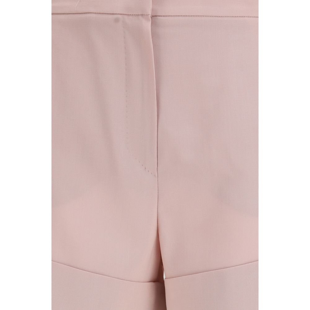 Max Mara Multicolor Fleece Wool Bermuda Shorts - Luxe Nova
