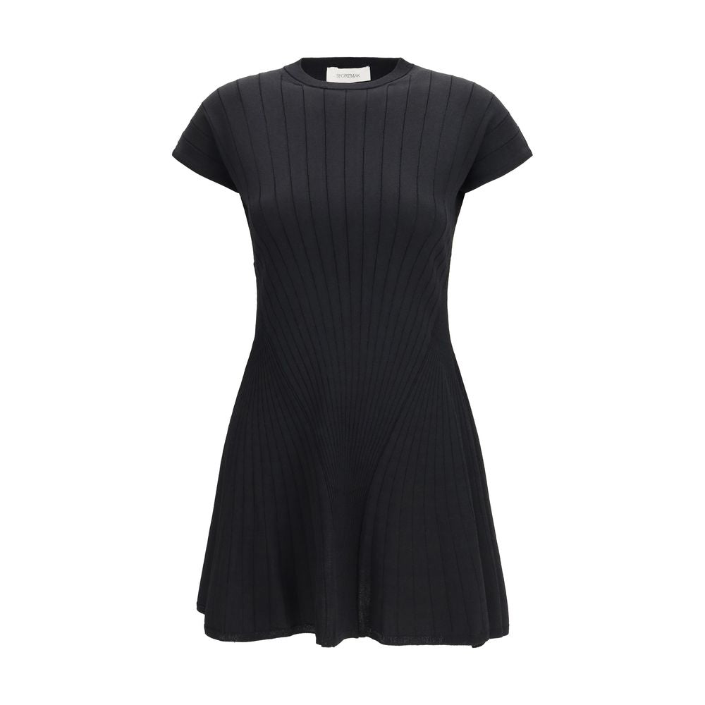 Max Mara Black Viscose Casual Dress - Luxe Nova