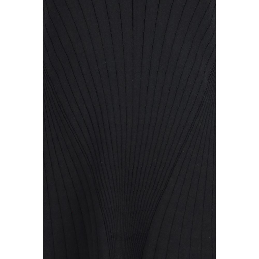 Max Mara Black Viscose Casual Dress - Luxe Nova