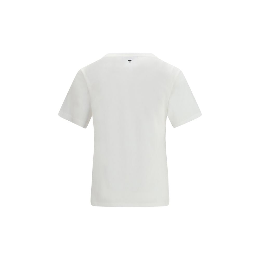 Max Mara White Cotton T-Shirt - Luxe Nova