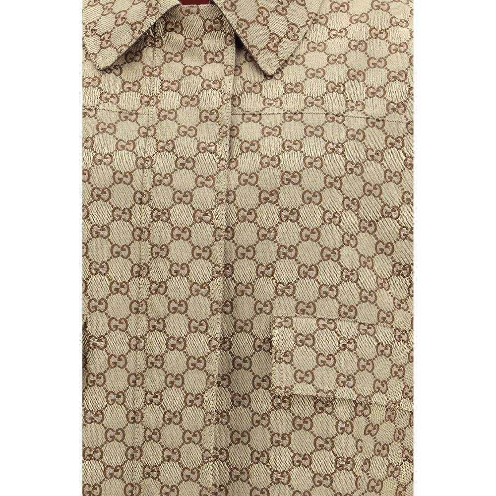 Gucci Beige Cotton Bomber - Luxe Nova