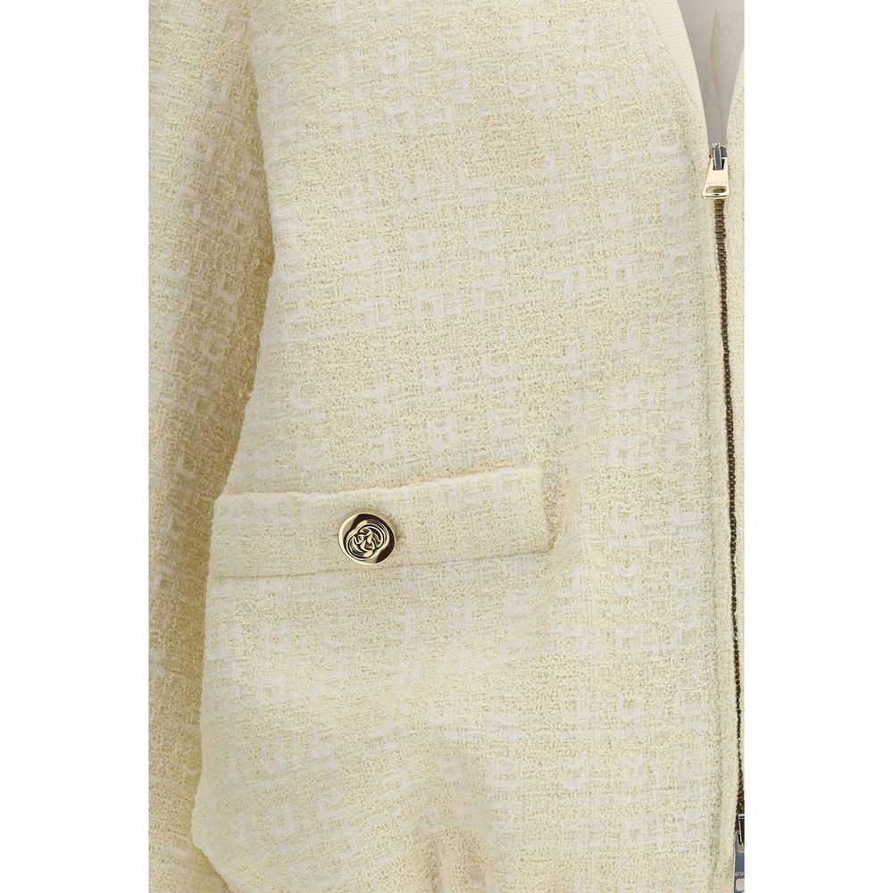 Gucci Beige Cotton Shell Jacket - Luxe Nova