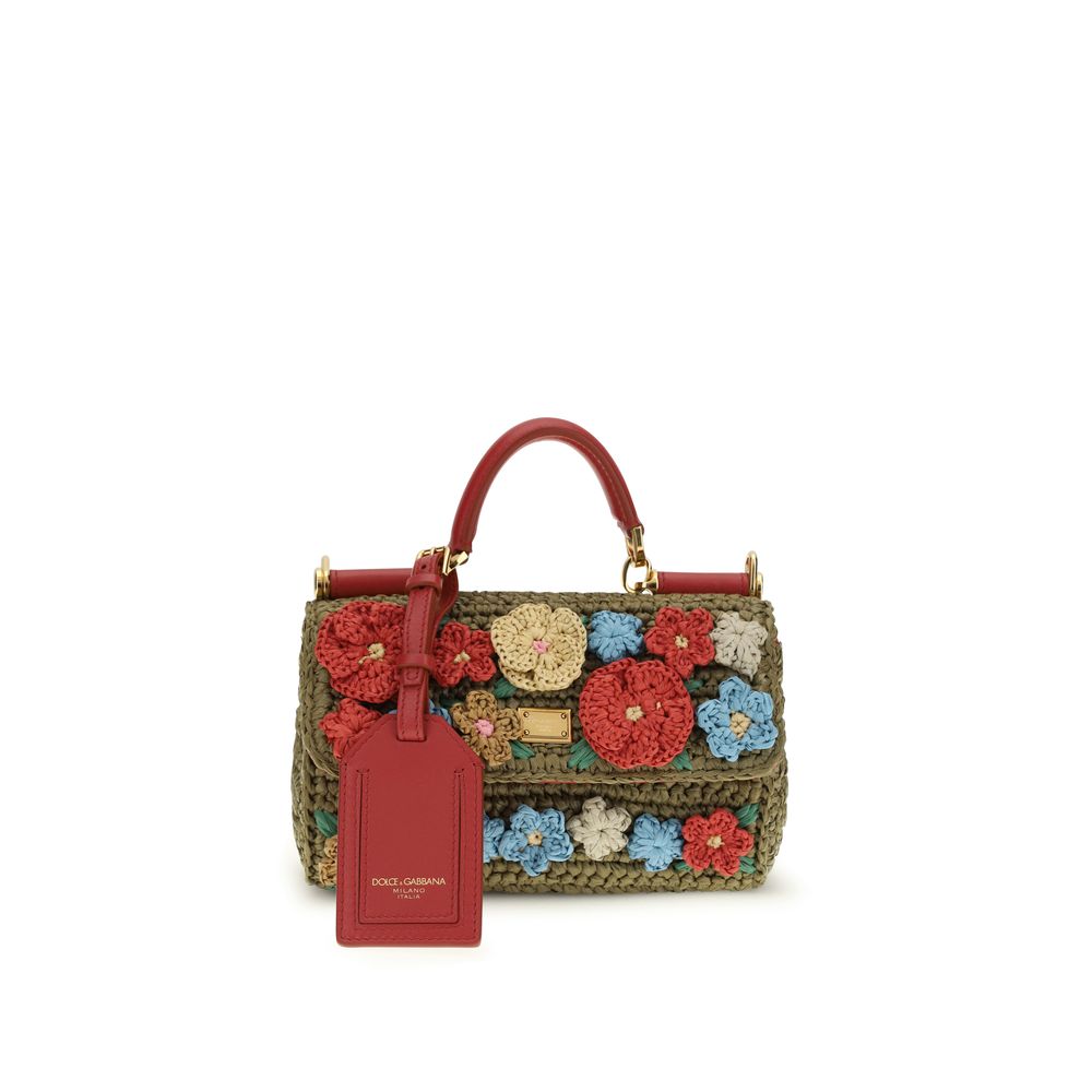 Dolce & Gabbana Multicolor Viscose Shoulder Bag - Luxe Nova
