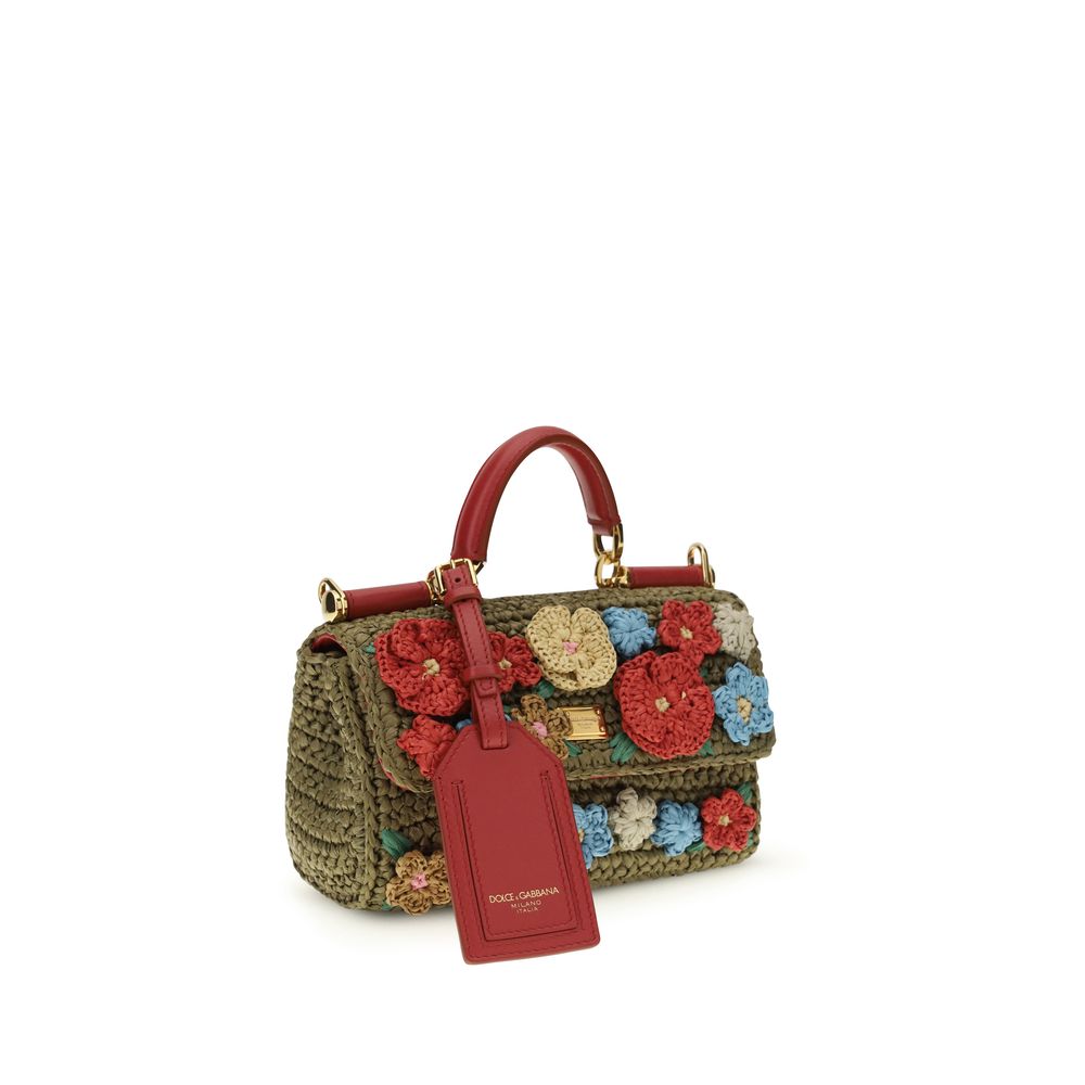 Dolce & Gabbana Multicolor Viscose Shoulder Bag - Luxe Nova