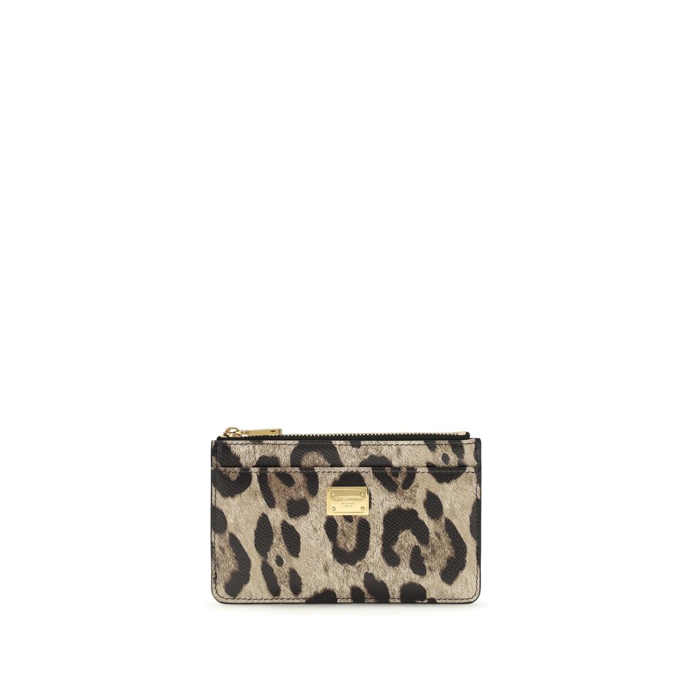 Dolce & Gabbana Brown Calf Leather Bos Taurus Wallet - Luxe Nova