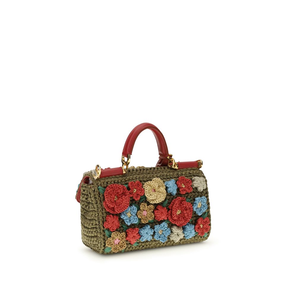 Dolce & Gabbana Multicolor Viscose Shoulder Bag - Luxe Nova