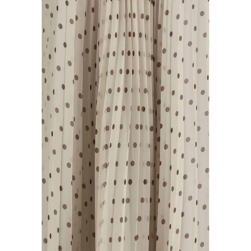 P.A.R.O.S.H. Beige Polyester Long Skirt - Luxe Nova