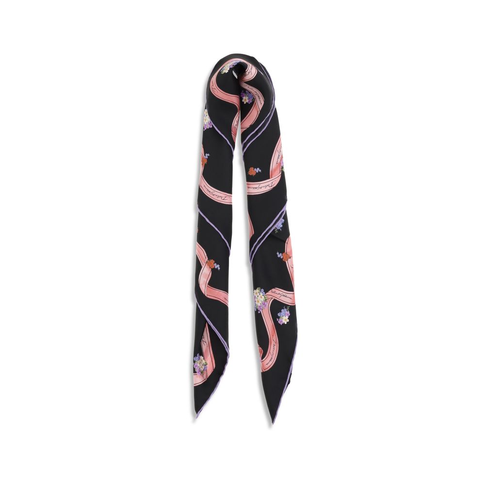 Dolce & Gabbana Multicolor Silk Scarf - Luxe Nova
