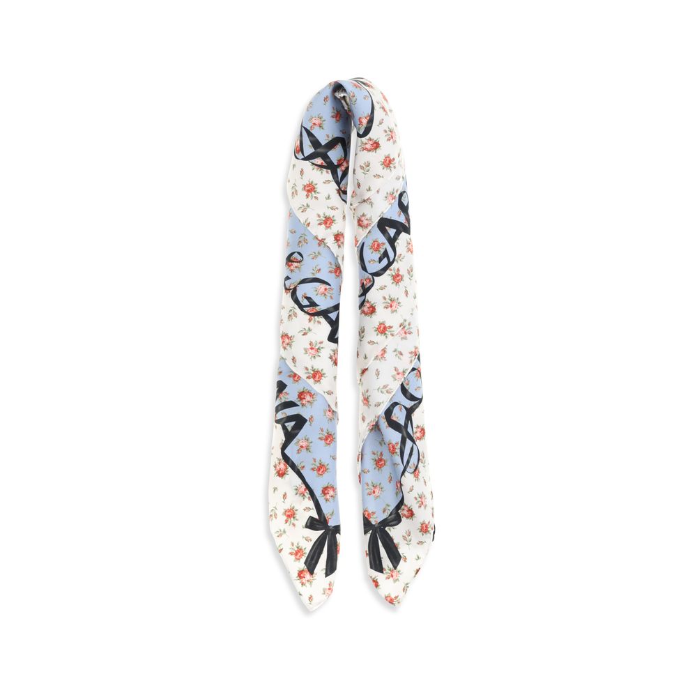 Dolce & Gabbana Multicolor Silk Scarf - Luxe Nova