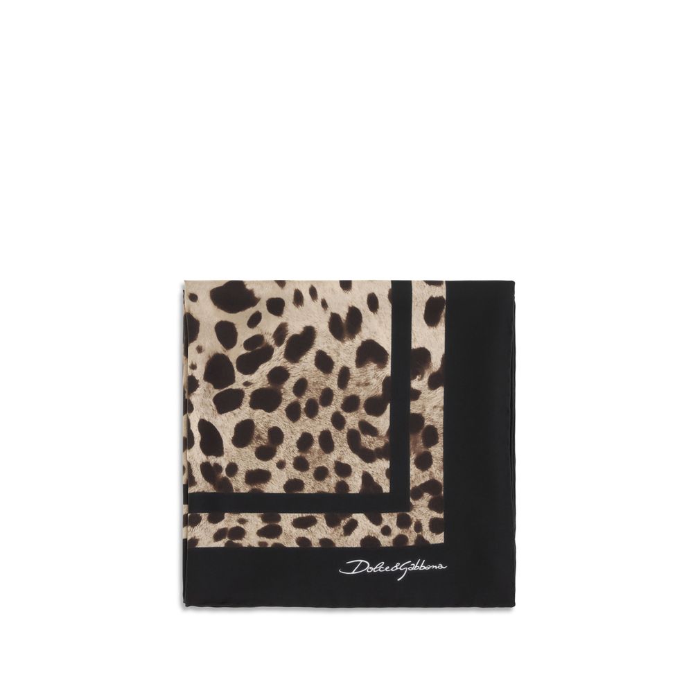 Dolce & Gabbana Multicolor Silk Scarf - Luxe Nova