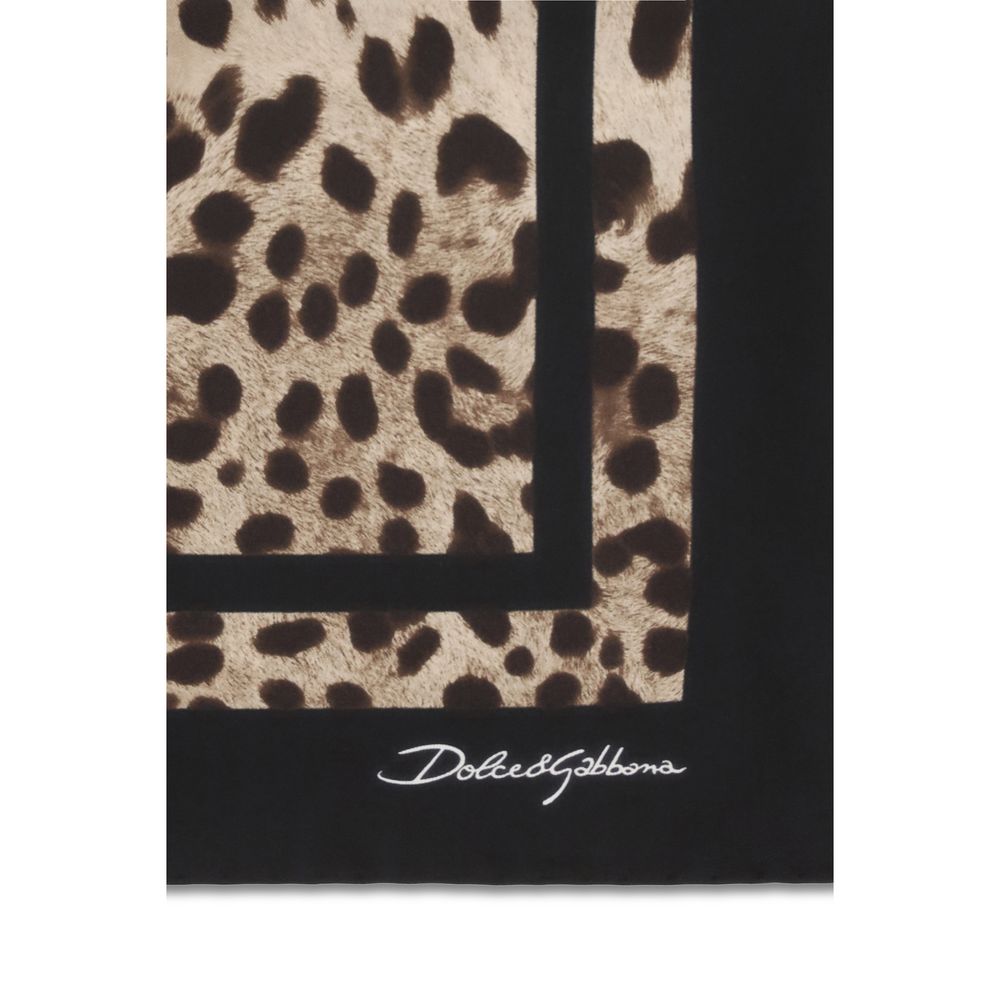 Dolce & Gabbana Multicolor Silk Scarf - Luxe Nova