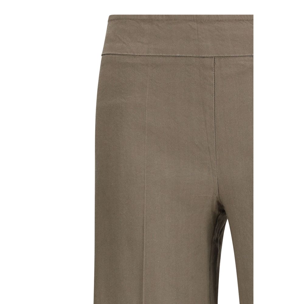 Avenue Montaigne Beige Linen Casual Pants - Luxe Nova
