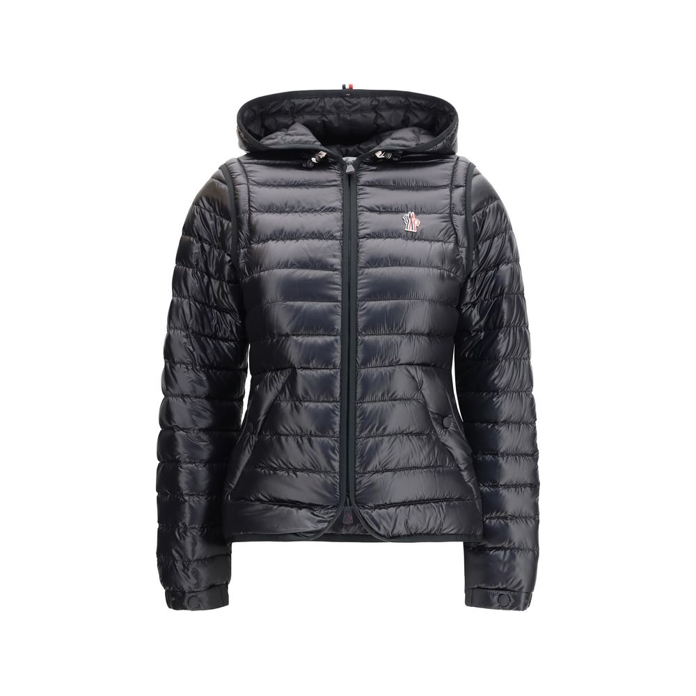 Moncler Grenoble Black Polyamide Shell Jacket - Luxe Nova