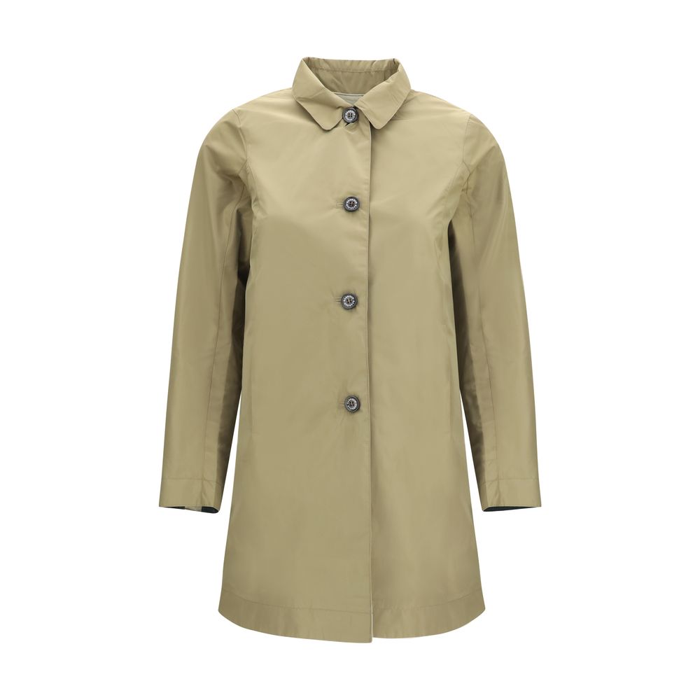 Barbour Bicolor Polyester Trench Coat - Luxe Nova