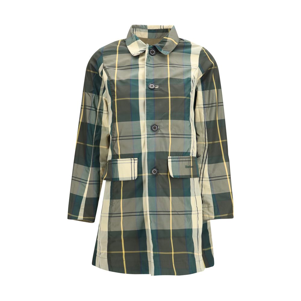 Barbour Bicolor Polyester Trench Coat - Luxe Nova