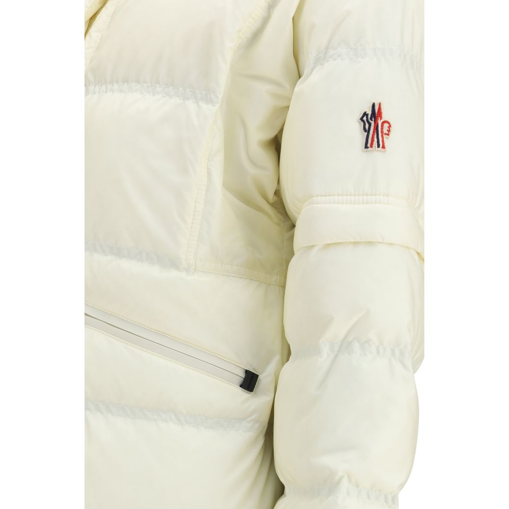 Moncler Grenoble Beige Polyamide Coat - Luxe Nova