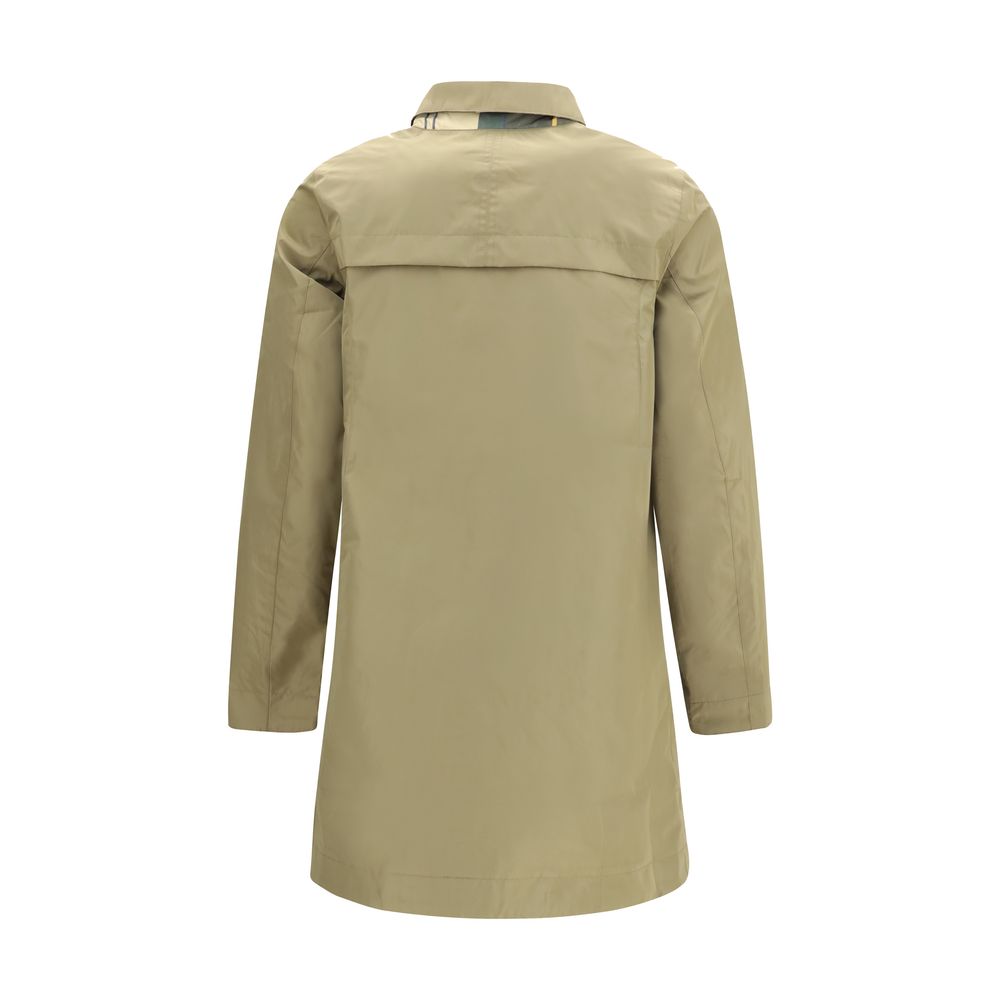 Barbour Bicolor Polyester Trench Coat - Luxe Nova