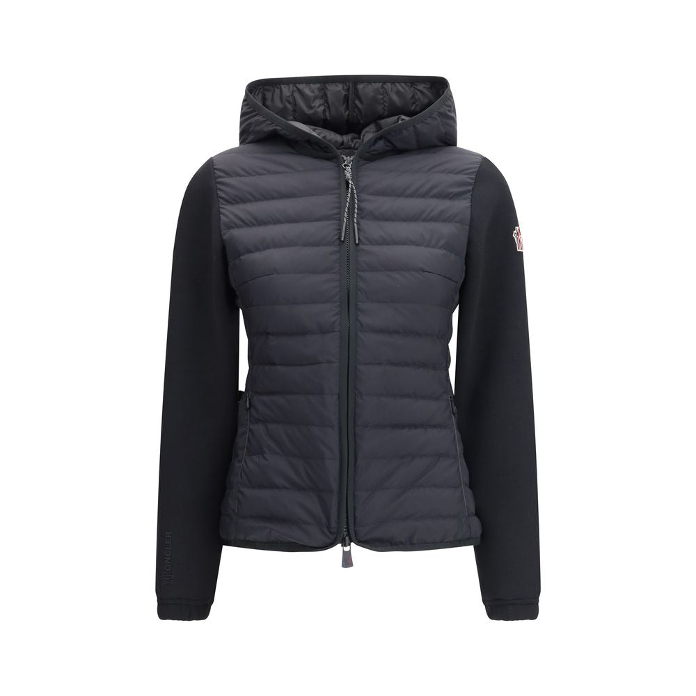 Moncler Grenoble Black Polyamide Full-Length Jacket - Luxe Nova