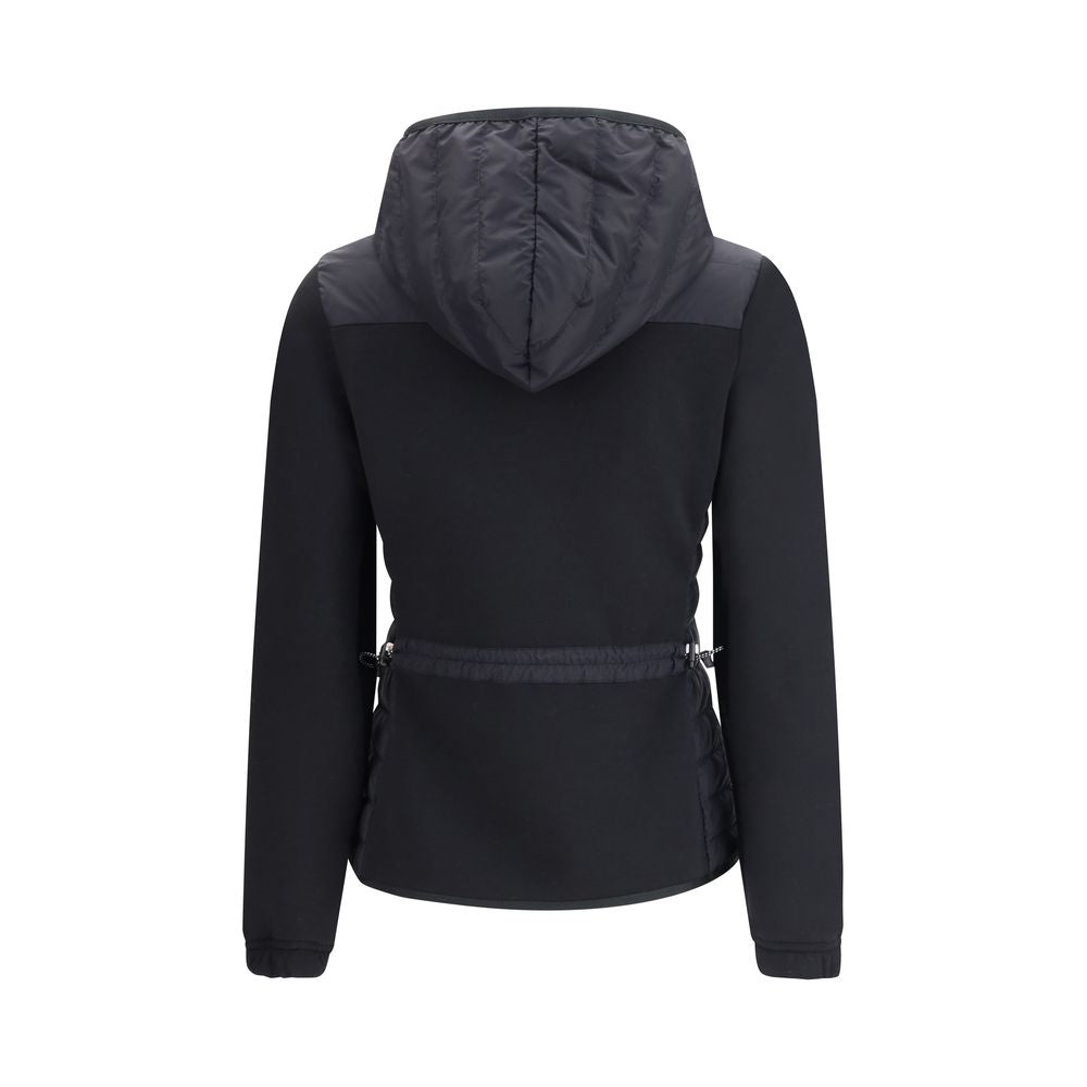 Moncler Grenoble Black Polyamide Full-Length Jacket - Luxe Nova