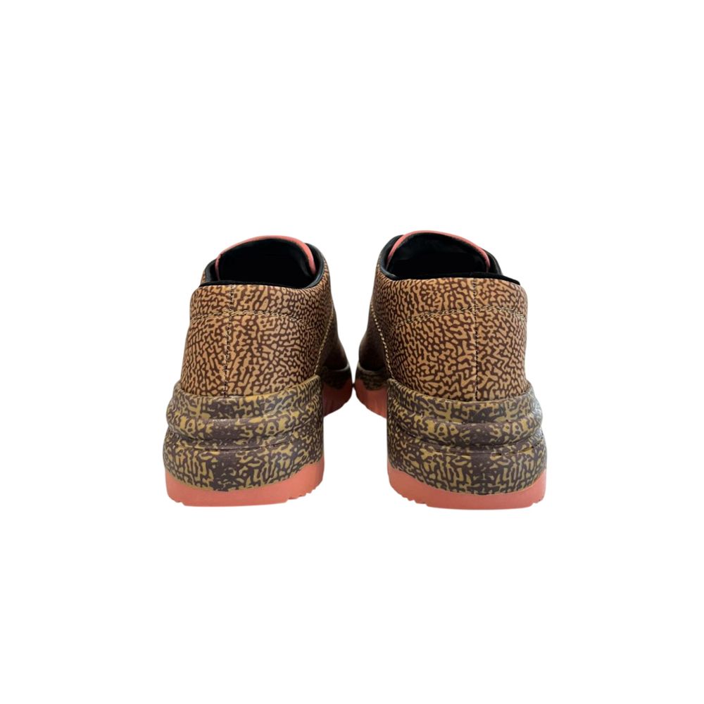 Borbonese Beige Genuine Leather Sneaker - Luxe Nova