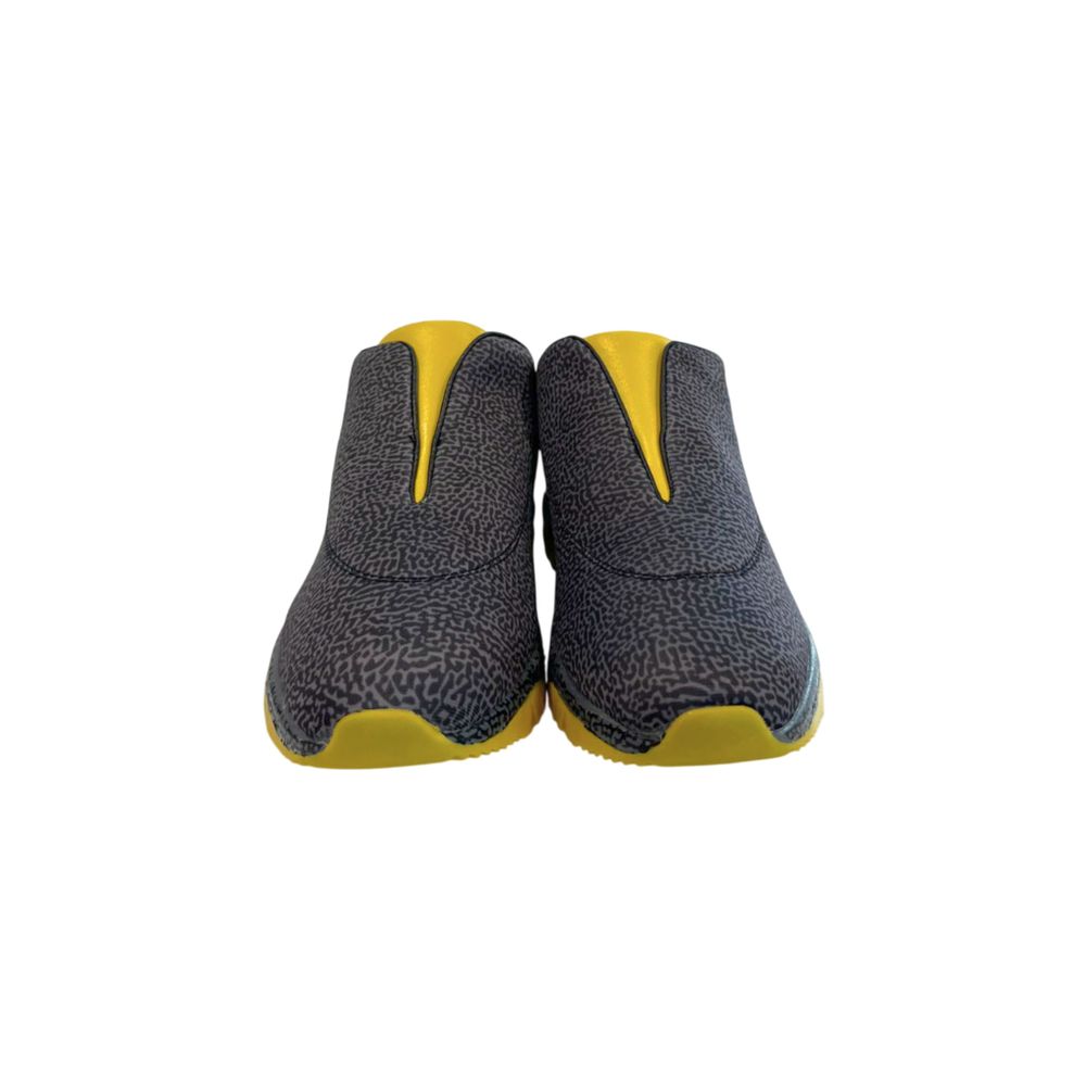 Borbonese Black Genuine Leather Sneaker - Luxe Nova