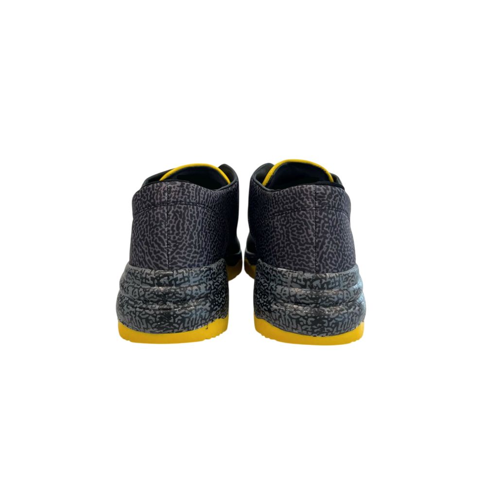 Borbonese Black Genuine Leather Sneaker - Luxe Nova