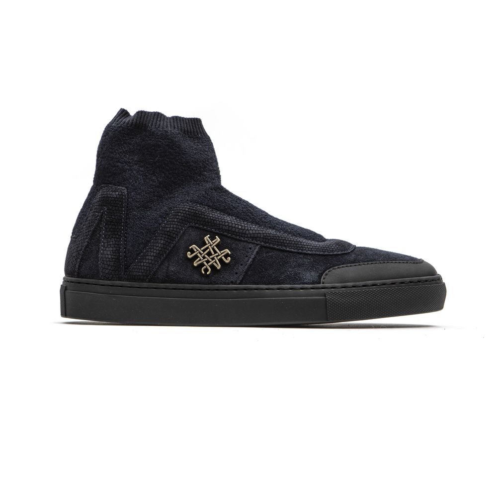 Mr&Mrs Italy Blue Leather Womens Ankle Boot - Luxe Nova