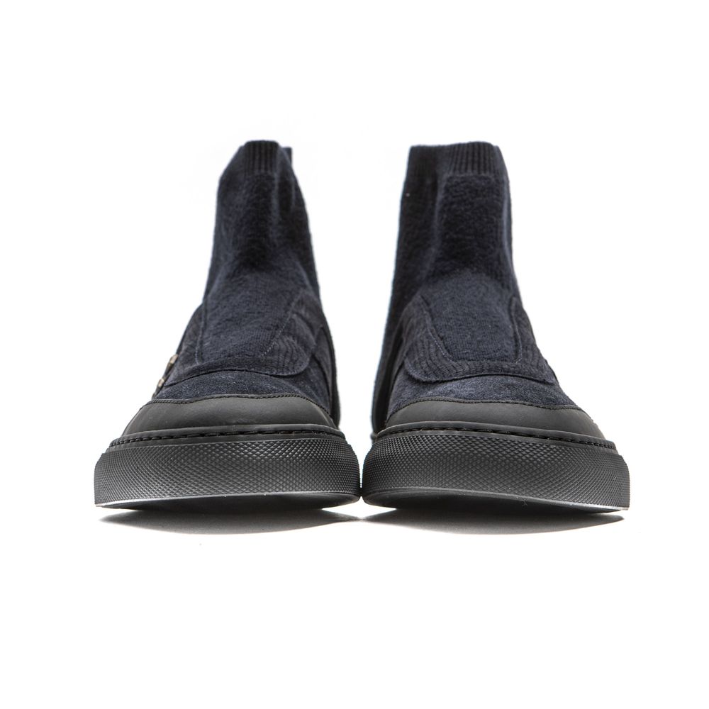 Mr&Mrs Italy Blue Leather Womens Ankle Boot - Luxe Nova