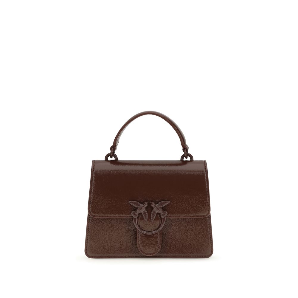 PINKO Brown Goatskin Handbag - Luxe Nova