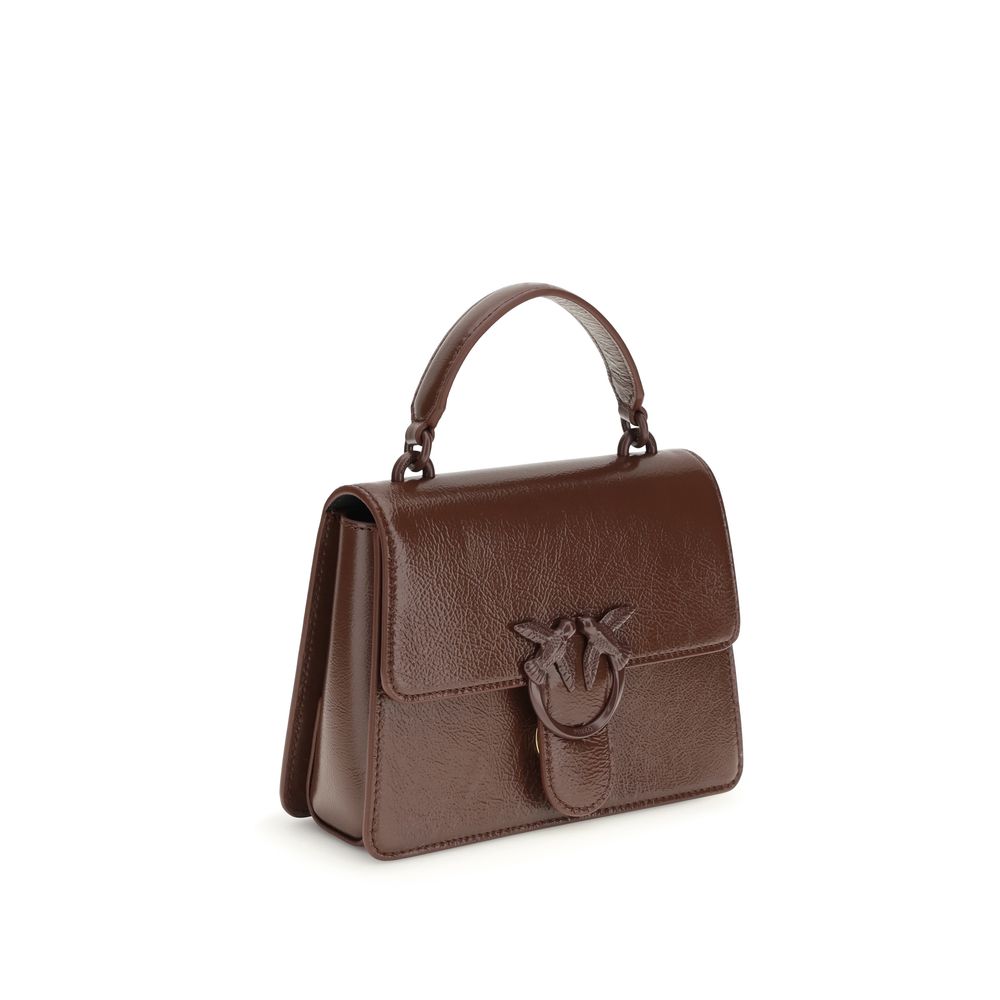 PINKO Brown Goatskin Handbag - Luxe Nova