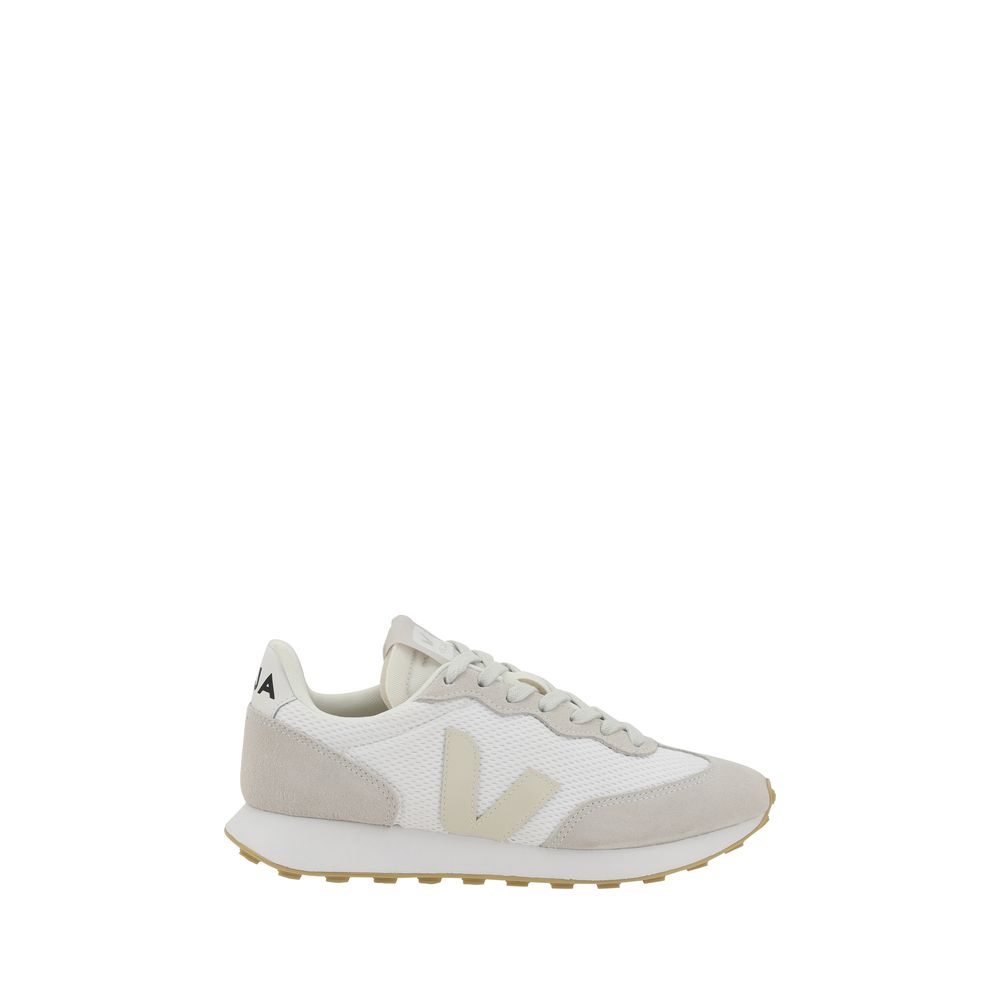 Veja White Rubber Athletic Sneakers - Luxe Nova
