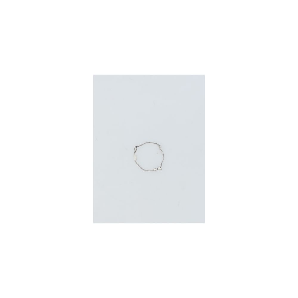 Saint Laurent Silver Glass Bracelet - Luxe Nova