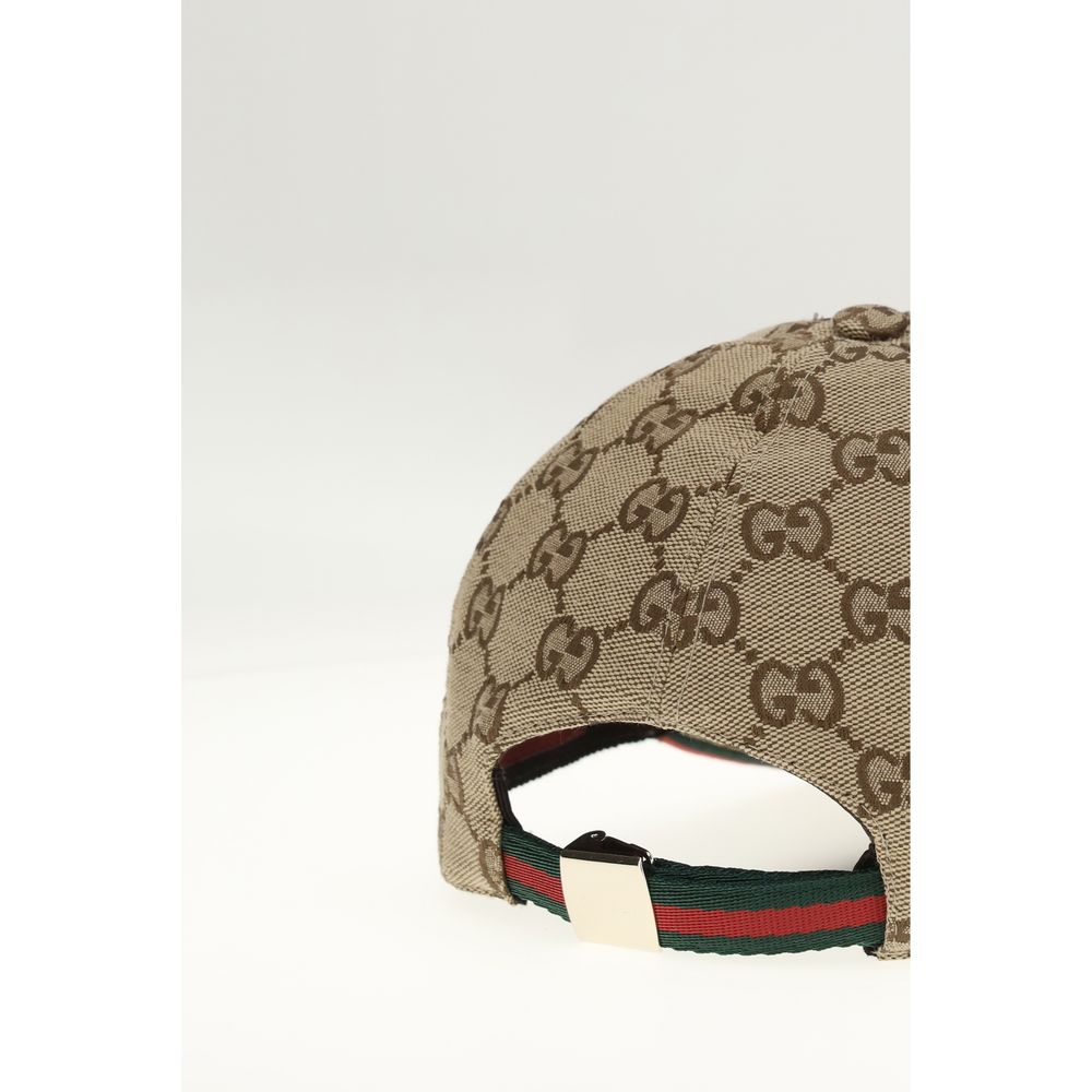 Gucci Brown Cotton Cap (Baseball Hat) - Luxe Nova