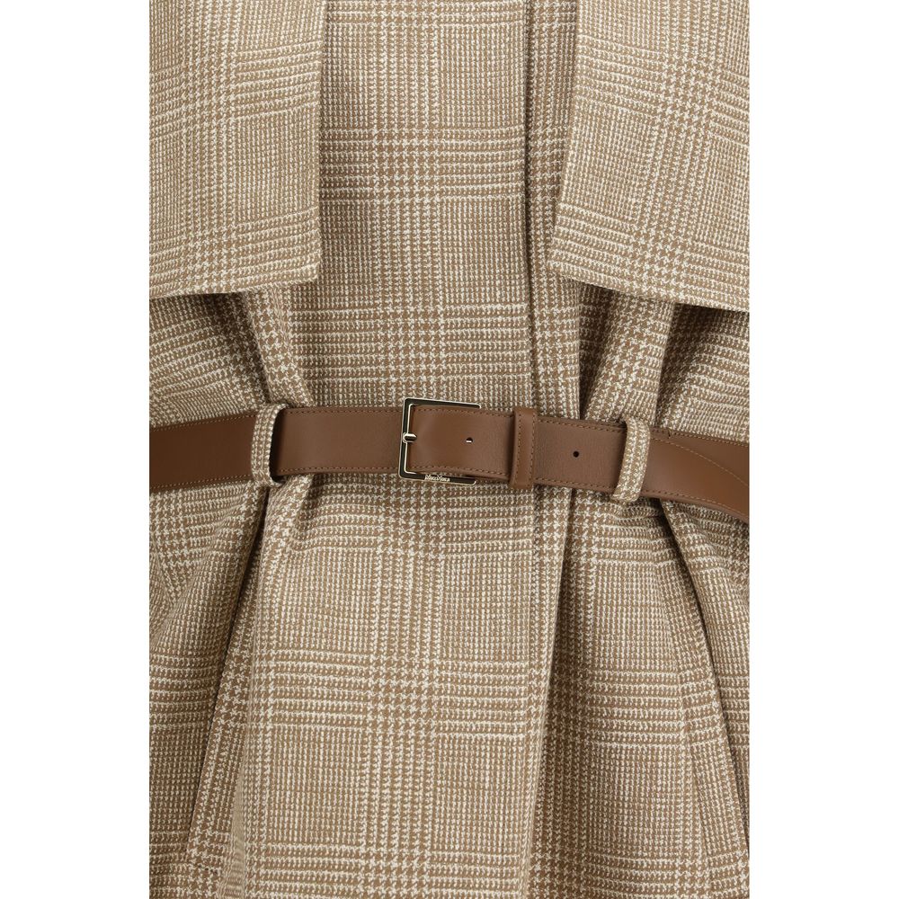 Max Mara Beige Cotton Coat - Luxe Nova